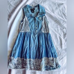 Polo Brand Denim Lace Dress